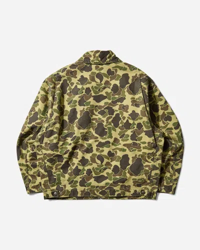 Carhartt Work In Progress Camo Duck Cotton Canvas Button-up Shirt In Multi