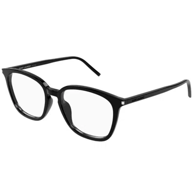 Saint Laurent Sl 783/f001-black-black-transparent In Black