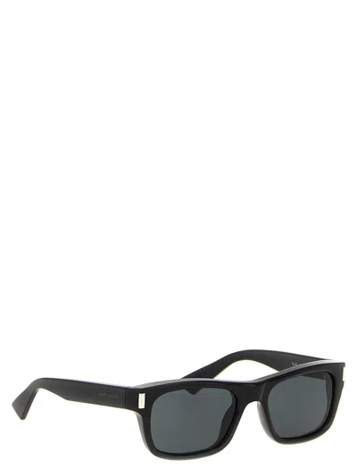 Saint Laurent Square-frame Acetate Sunglasses In Black
