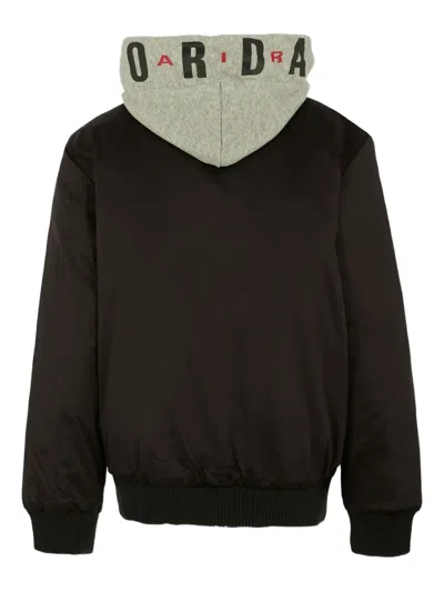 Jordan Boys 8-20 Hooded Bomber Jacket In Black