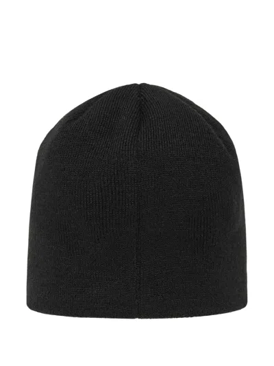 Rest&recreation Logo-embroidered Beanie In Black