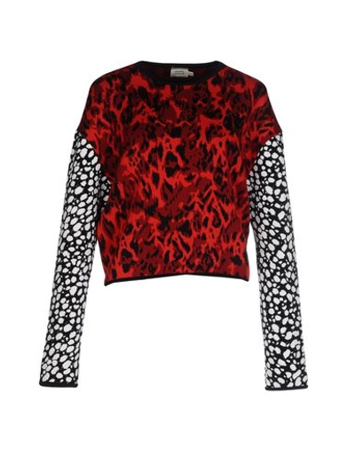Fausto Puglisi Jumpers In 红色