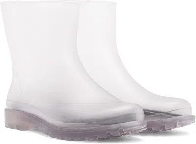Christopher Esber Gray Monsoon Rubber Boots In Gray