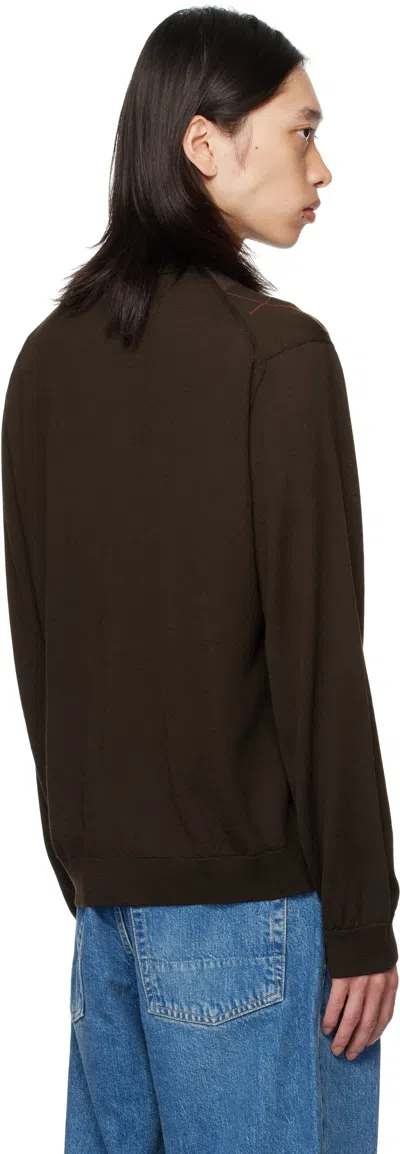 Our Legacy Evening Polo In Brown