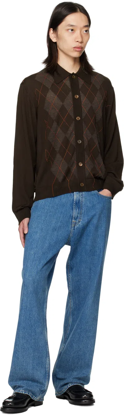 Our Legacy Evening Polo In Brown