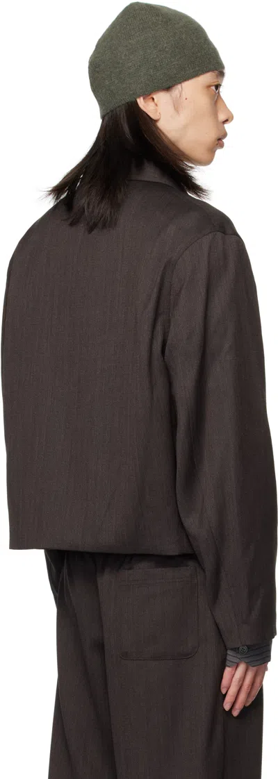 Our Legacy Brown Mini Jacket In Brown