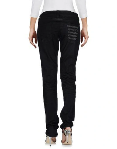 Shop Jean Paul Gaultier Denim Pants In Black
