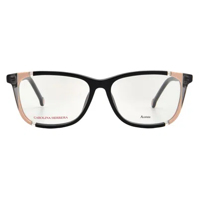 Carolina Herrera Demo Square Ladies Eyeglasses Ch 0066 0kdx 53 In Black