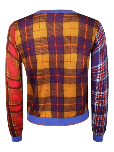 In Bed With You Corean Pockets Cardigan Contrast Edges In Multi