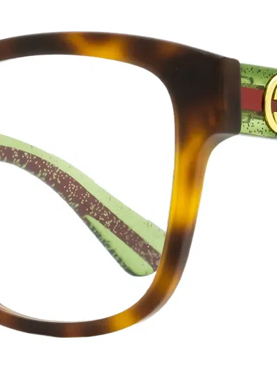 Gucci Square-frame Glasses In Multi