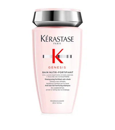 Kerastase Genesis Strengthening Shampoo For Normal To Dry Hair 8.5 oz / 250 ml In Pink