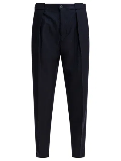Briglia 1949 Porto Bello Trousers Blue In Black