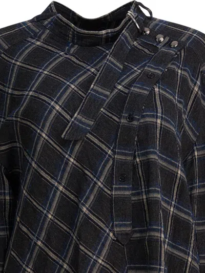 Isabel Marant Gerla-gd Shirts Blue In Black