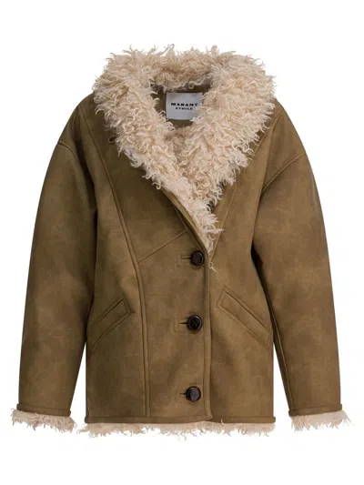 Isabel Marant Étoile Isabel Marant Etoile Shearling Coat Marant Étoile In Brown