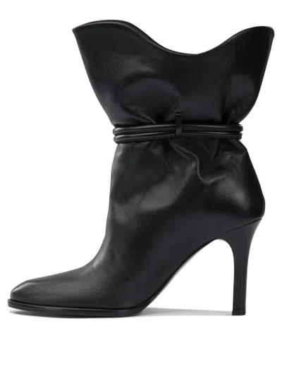 Isabel Marant Stylish Ankle Boots Decorative Strap In Black