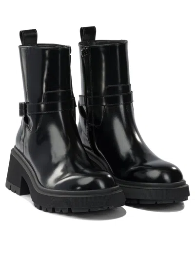 Jimmy Choo Women Patent-leather Conny Ankle Boots In Black