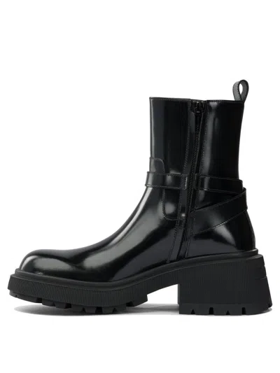 Jimmy Choo Women Patent-leather Conny Ankle Boots In Black
