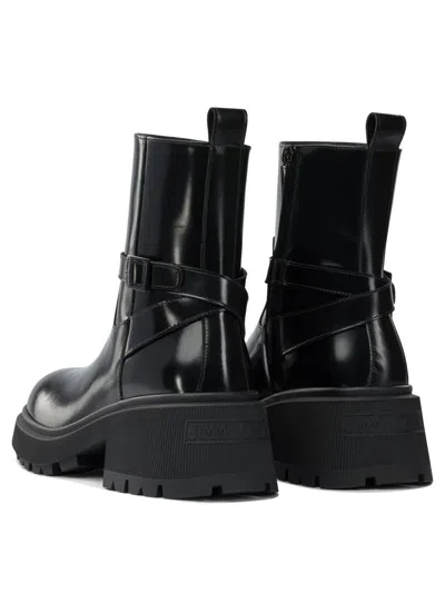 Jimmy Choo Women Patent-leather Conny Ankle Boots In Black