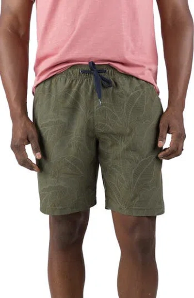Tailor Vintage Shell 4-way Stretch Doc Shorts In Green