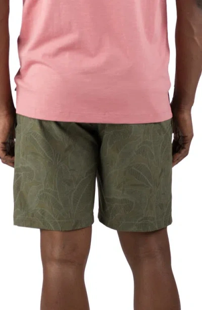 Tailor Vintage Shell 4-way Stretch Doc Shorts In Green