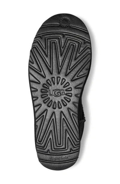 Ugg Short Zippered Ankle Boot In Black