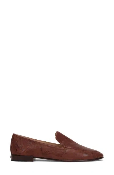 Frye Claire Flat In Brown