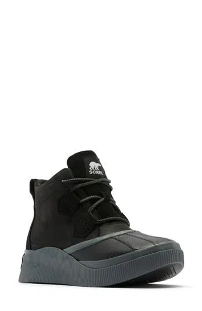 Sorel Out N About Iv Classic Waterproof Duck Boot In Black