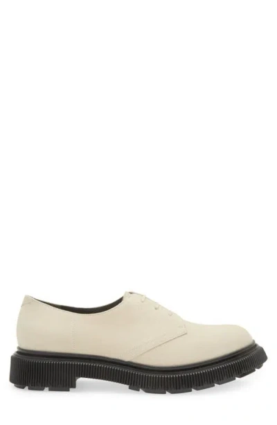 Adieu White Type 202 Derbys In White