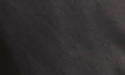 Vince Satin Top With Drop Collar And Diagonal Cut In Black