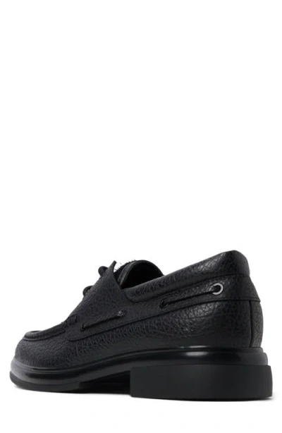 Aldo Seaexplorer Boat Shoe In Black