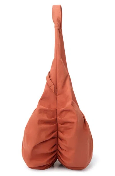 Oryany Croissant Shoulder Bag In Brown