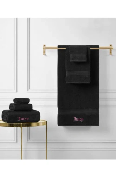 Juicy Couture Alyssa 6-piece Towel Set In Black