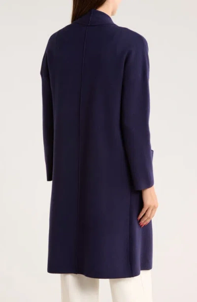 By Design Andrea Open Front Pocket Cardigan In Blue