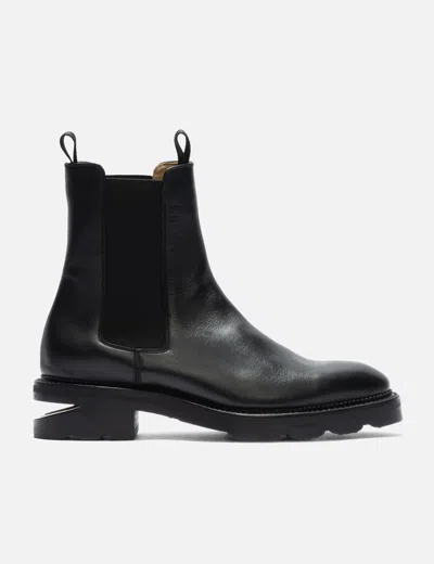 Alexander Wang Andy Low-heel Gored Ankle Boots In Black