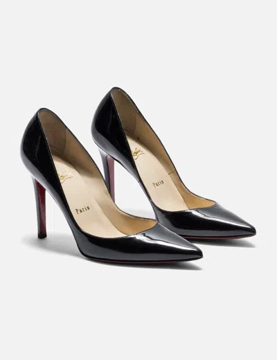 Christian Louboutin Women Kate 100 Patent Leather Pumps In Multi