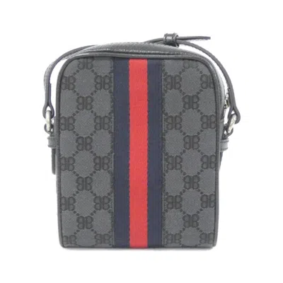 Pre-owned Balenciaga Black Canvas Handbag Shoulder Bag ()