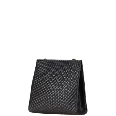 Pre-owned Bally Black Leather Shoulder Bag ()