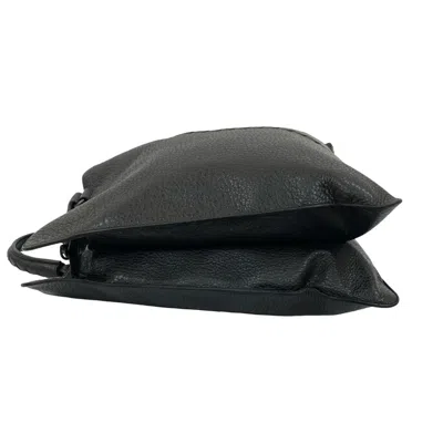 Pre-owned Bottega Veneta Black Leather Handbag Tote Bag ()