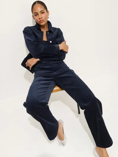 Alex Mill Camden Pant In Corduroy In Blue