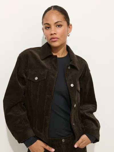 Alex Mill Camden Rider Jacket In Corduroy In Black