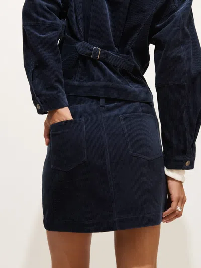 Alex Mill Camden Skirt In Corduroy In Black