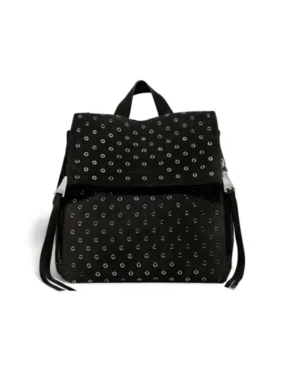 Aimee Kestenberg Bali Novelty Backpack In Luxury Suede In Black