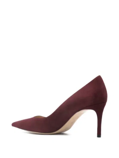 Stuart Weitzman 75mm Stuart Power 75 Pointed-toepump In Purple