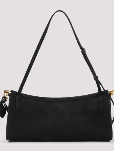 Alaïa Alaia Goatleather Shoulder Bag In Black
