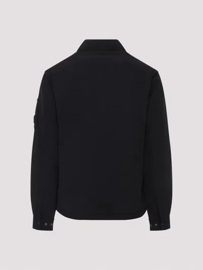 C.p. Company Lightweight Polyamide Jacket With Tailored Fit In Black