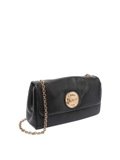 Chloé Heritage Small Leather Shoulder Bag In Brown