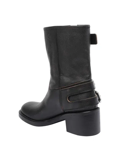 Chloé Dakota Ankle Boots In Black