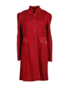 Emporio Armani Full-length Jacket In Maroon