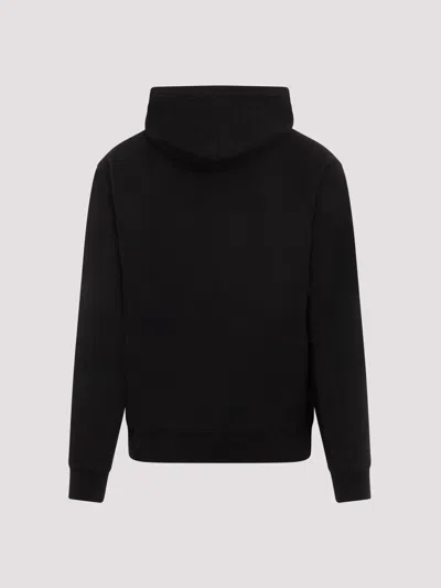 Jacquemus Hooded Long Sleeve Knitwear With Ribbed Cuffs In Black