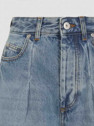 Jacquemus Le De-nimes Ovalo Jeans In Blue